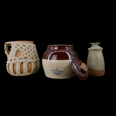 Antique and vintage pottery and stoneware