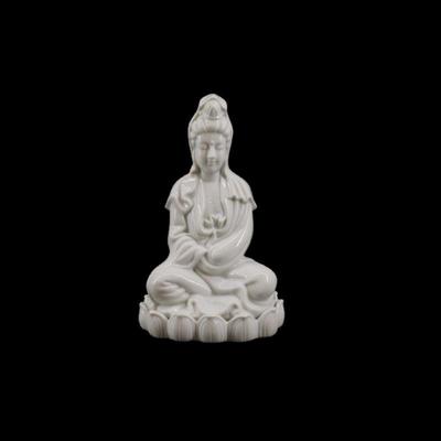 Porcelain Guanyin statuette