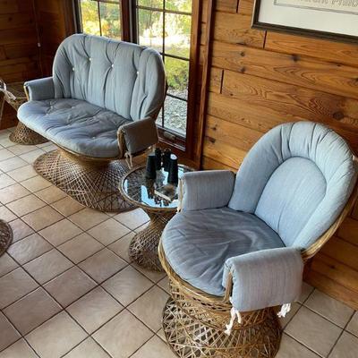 rattan patio