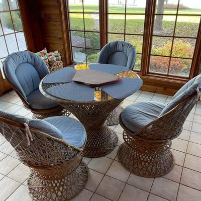 rattan patio