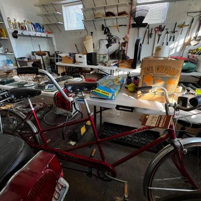 Vintage SCHWINN tandem bicycle
