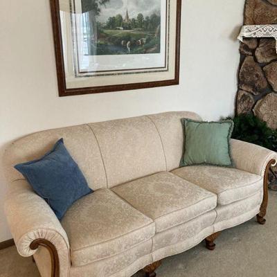 Living room sofa and...
