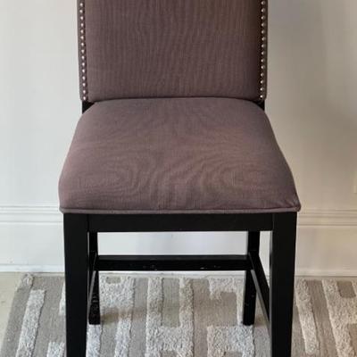 2 grey bar stool from Costco, $150.00 for the set or $75.00 each.  Beautiful set, barely used, like new. 
40.5H 
18 Seat Width 
17 Seat...