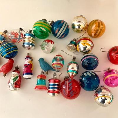 Vtg. Christmas ornaments