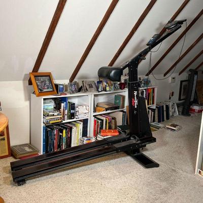 NORDIC TRACK 900-T  |  Skiing exercise machine - l. 68 x w. 14 x h. 68 in. (collapsable)