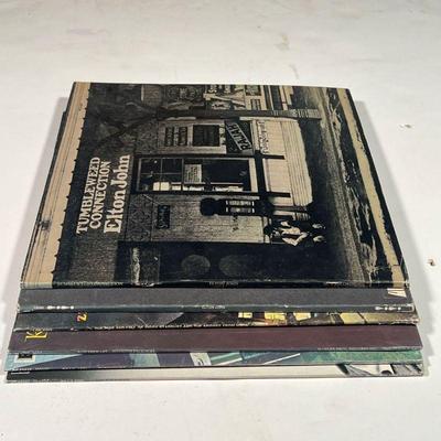 (6pc) ROCK ALBUMS  |  Vinyl record albums, including: David Bowie: The Rise and Fall of Ziggy Stardust...; two albums by Billy Joel:...