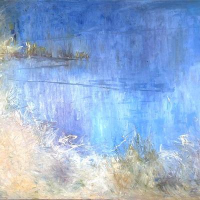 KATHLEEN EARTHROWL (AMERICAN, 21ST C.)  |  Lawton Pond
Kathleen Earthrowl (American, contemporary)
Oil on canvas
Signed lower right,...