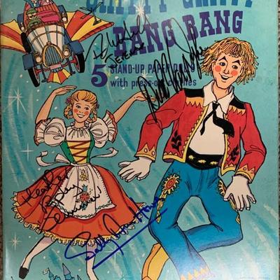 Chitty Chitty Bang Bang signed magazine