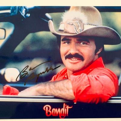 Smokey and the Bandit signed photo