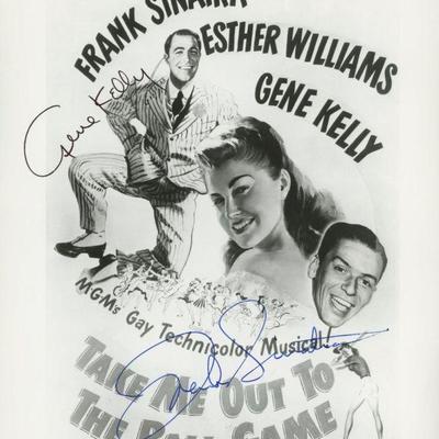Frank Sinatra signed photo