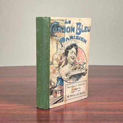 LE CORDON BLEU PARISIEN  |
Nouvelle Edition, edite par Les Grands Magasins du Louvre, Paris, n.d. - l. 7 x w. 4.75 in.
