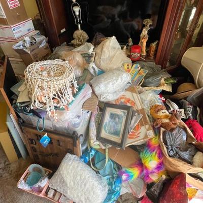 Piles and piles of who knows whatâ€¦ ? Come dig to the bottom and find out!
