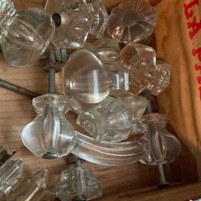 Glass knobs