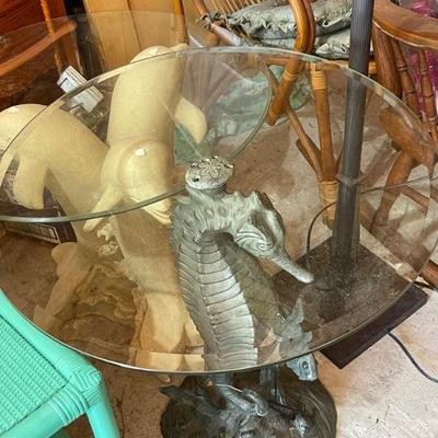 Nautical Seahorse table