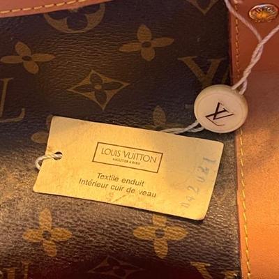 Louis Vuitton Pet Carrier with tag