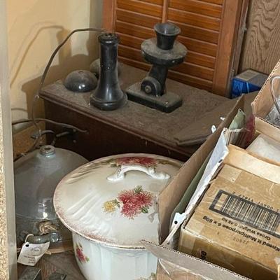 Antique wall telephone 