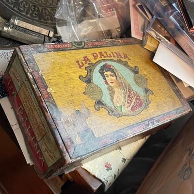Vintage cigar box