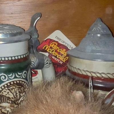 Lidded Steins 