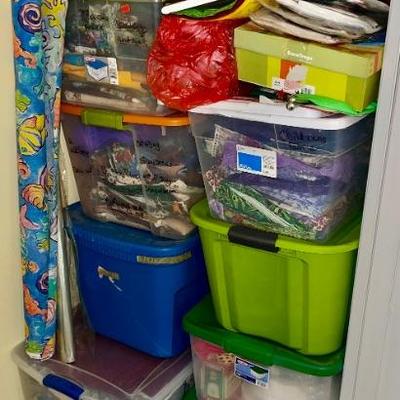 Massive amount of fabric and sewing materials!!!