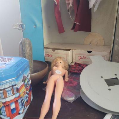 barbie doll and accessories