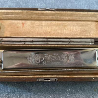M. Hohner Chromonika with Case