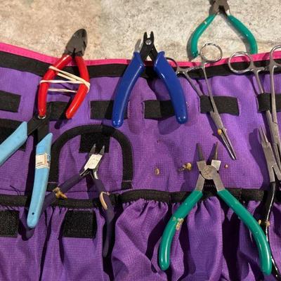 Jewelry Making Tools and Carrying Case