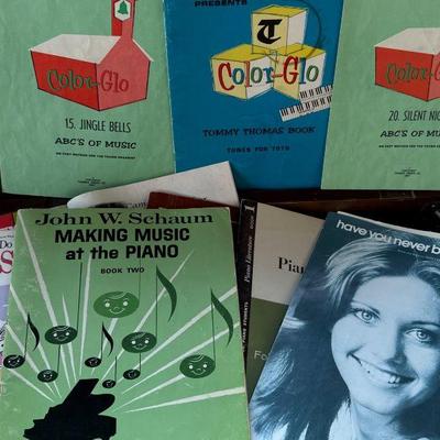 Assorted Piano Sheet Music