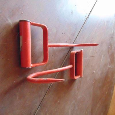 steel hay hooks