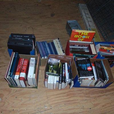 assortment of books