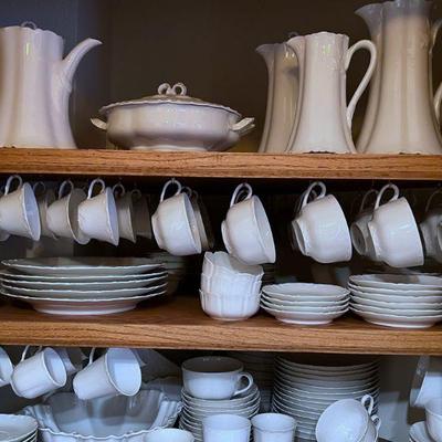 Monumental set of Haviland China "Ranson" pattern