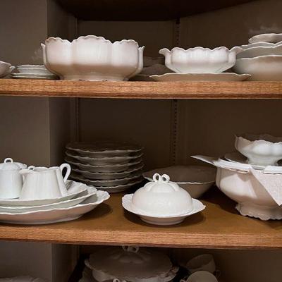 Monumental set of Haviland China "Ranson" pattern