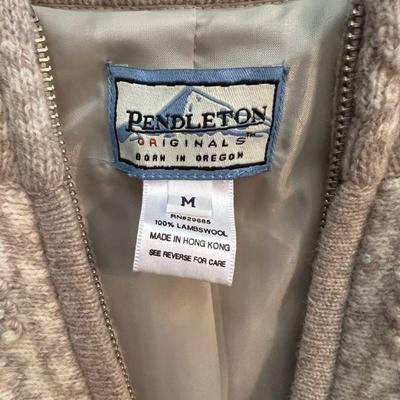 Vintage Pendleton zip sweater and pants size M