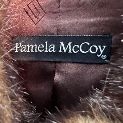 Faux fur coat by Pamela McCoy