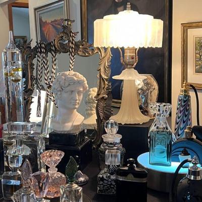 Perfume bottle collection