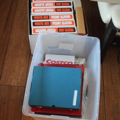 boxes of stamps