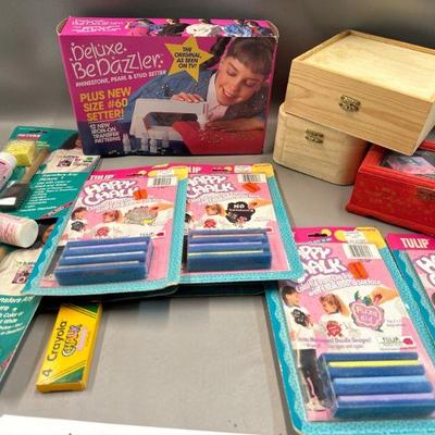 Assorted Crafting Supplies