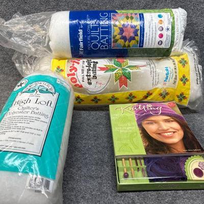 Polyfil and Knitting Kit