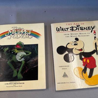 The Muppet Movie- Movie Press Book and The Art of Walt Disney