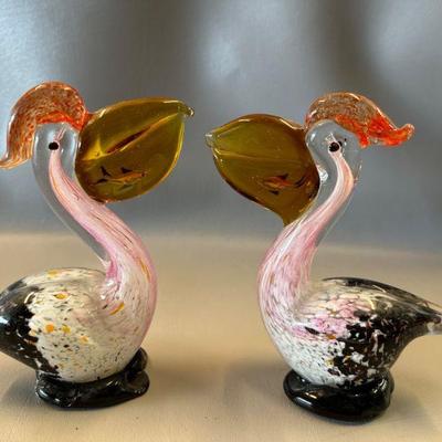 Pelican Brown Glass