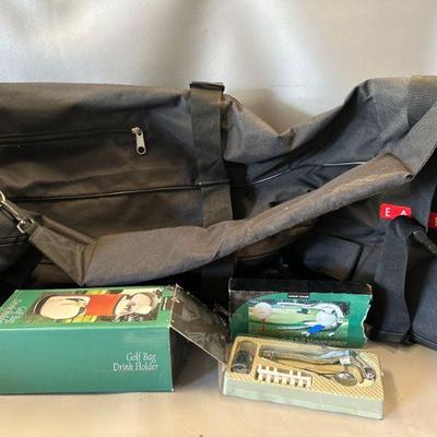 Eagle Ridge Golf Bag Drink Holder and Ball Monogrammer 