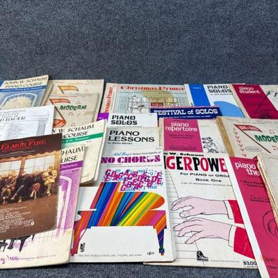 Assorted Sheet Music 