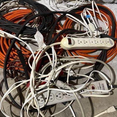 Extension cords and Plug ins
