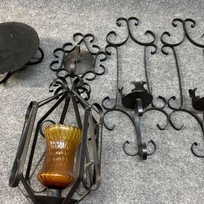 Sconces and Candleholder