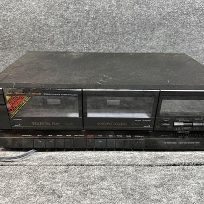 Fisher Stereo Double Cassette Deck