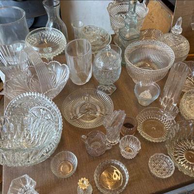 Assorted Glass Decor