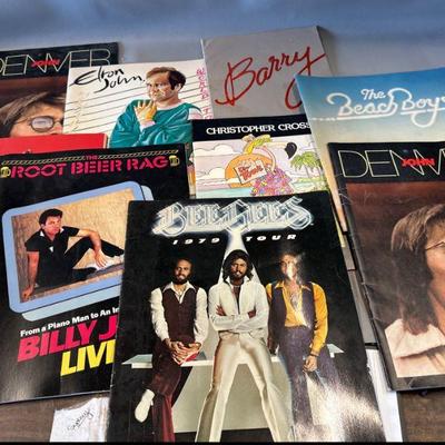 1970â€™s Concert Programs