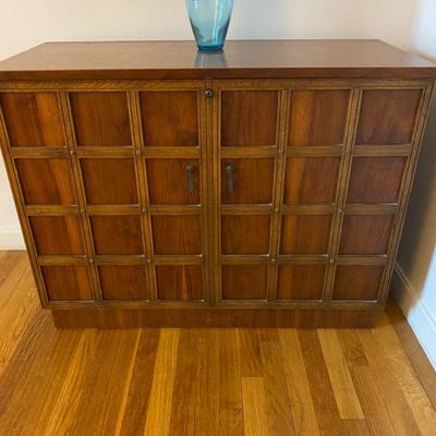 Lane cedar chest: 39"wide, 30" tall, 17" deep.