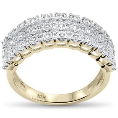 .24ct G SI 10K Yellow Gold Women's Diamond Band Size 7
$516...