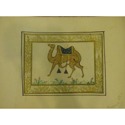 Indian Watercolor Painting Said Ramil Canvas Ready To Hang For Home Wall Art Decoration 12" X 9" Abcp-227 $180
ABCP-227 Indian...