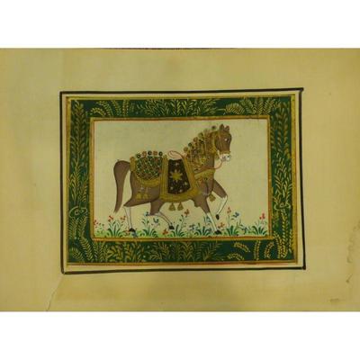 Indian Watercolor Painting Said Ramil Canvas Ready To Hang For Home Wall Art Decoration 12" X 9" Abcp-228 $180
ABCP-228 Indian...